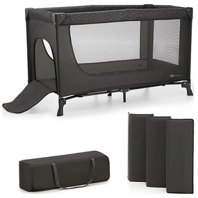 KINDERKRAFT - Utazó kiságy JOY szürke