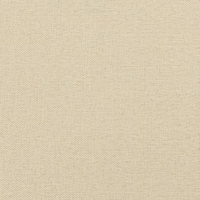 krémszínű szövet kanapéágy 80 x 200 cm