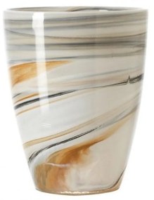 LEONARDO ALABASTRO viharlámpa-váza 19cm bézs