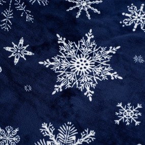 4Home Midnight Snowfall mikroflanel ágynemű, 140 x 220 cm, 70 x 90 cm
