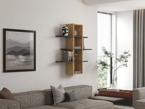 Ardo fali polc, antracit, 96 cm