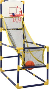 vidaXL Arcade kosárlabda játékkészlet labdával és pumpával 45x86x127cm
