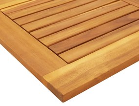 tömör akácfa négyzet alakú asztallap 90 x 90 x 2 cm