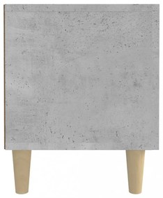 betonszürke szerelt fa TV-szekrény 180x31,5x40 cm