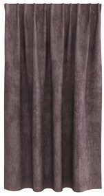 Bársonyfűggönyök 2 db Szemelve Barna 140x140 cm