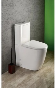 Sapho - kombinált WC TURKU alsó/hátsó lefolyás kerámia/fehér