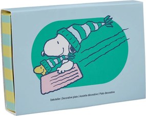 PEANUTS ovális tálka , Snoopy és Woodstock