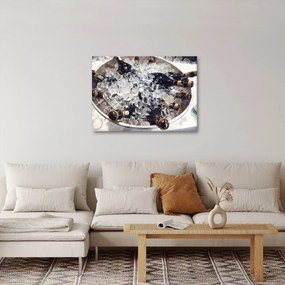 Kép - pezsgő a jégben (70x50 cm)