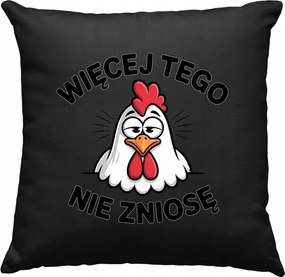 Csirke párna chiken madár tojás 3 fekete