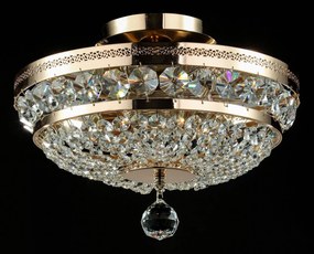 Maytoni glamour klasszikus kristály mennyezeti lámpa ottilia arany mydia700-cl-03-g