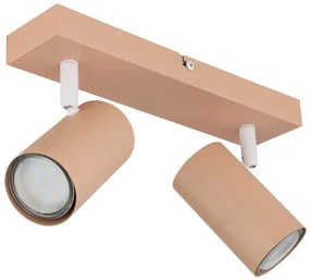 Globo 57911-2P - spotlámpa ROBBY 2xGU10/25W/230V narancs