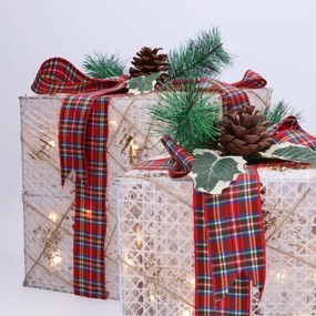 Brilagi - SZETT 3x LED Kültéri karácsonyi dekoráció LED/230V IP44 ajándékok