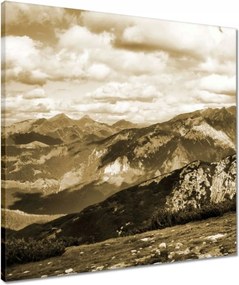 Vászonkép 50x50 Tátra Lengyel hegyek Kilátás