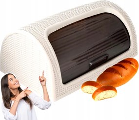 Kenyértartó Műanyag Nagy Kihúzható Kenyértartó Zsemle Kenyér Krém