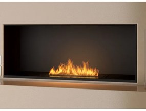 InFire - Beépített BIO kandalló 7,5x60 cm 3,5kW fekete