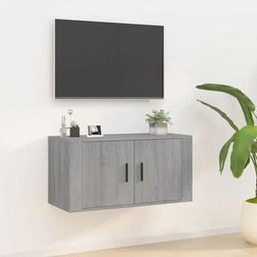Szürke sonoma színű fali tv-szekrény 30,5 x 30 x 30 cm