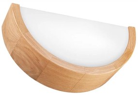 Fali lámpa OAK 1xE27/60W/230V tölgy