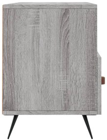 szürke sonoma színű szerelt fa TV-szekrény 102 x 36 x 50 cm