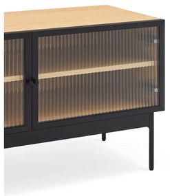 Blur TV-állvány tölgyfa dekorral - Teulat