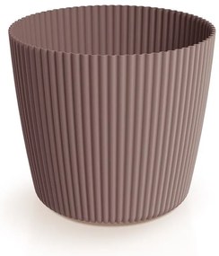 Virágcserép Prosperplast MILLY ROUND marsala 23,6 cm
