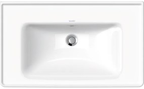 Duravit 2367800060 - Falra szerelhető mosdó D-NEO 80x48 cm kerámia/fényes fehér
