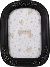 Fekete képkeret lekerekített sarkokkal Geerke méretezett fotókhoz