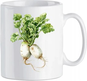 Kerámia Bögre Zöldség Fehér Tépőzár Minden Tépőzár Keményítő Ajándék