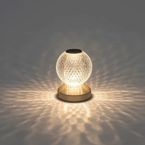 Aigostar-LED Dimmelhető újratölthető lámpa LED/1W/5V 2700/4000/6500K 1800mAh 13,5cm