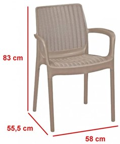 Balion 4+1 kerti bútor garnitúra szett