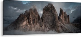 Kép - Három fogak, olasz Dolomitok (120x50 cm)