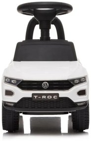 Push autó Volkswagen 2xAA fehér/fekete
