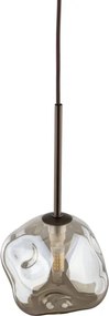 Brilagi - VULCANO kábelre szerelt függeszték 1xG9/8W/230V bronz/füstös bézs