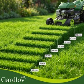 Benzinmotoros fűnyíró GARDLOV DriveXPro 196 cm³ - 51 cm kinyúlás, 60 literes kosár