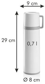 Tescoma CONSTANT CREAM termosz bögrével 0,7 l, 0,7 l