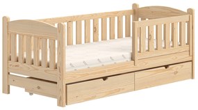 Alvins gyerekágy 80x180 cm fiókokkal - tömör fenyő