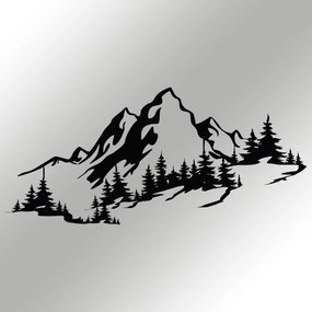 Mountain 3 fém faldekoráció