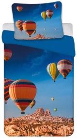 Hőlégballon Over the Horizon ágyneműhuzat 135×200cm, 80×80 cm