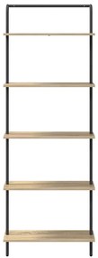 Könyvespolc sonoma tölgy 60 x 24 x 168 cm Faanyag