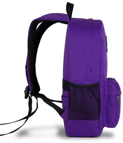 SPECTA Smart Bag lila hátizsák USB csatlakozóval - My Valice