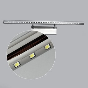 Toolight Szerszámlámpa, LED fürdőszobai lámpa tükör felett 9W 70CM APP363-1W, króm, OSW-08429