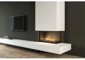 InFire - Sarok BIO kandalló 80x45 cm 3,5kW fekete