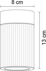 Zuma Line 1225 - ARIA spotlámpa 1xG9/6W/230V arany