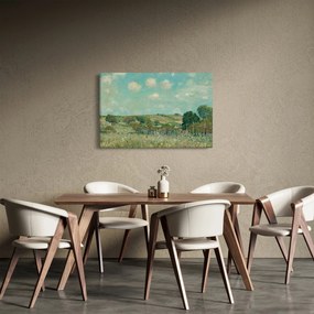 Kép - Alfred Sisley,  Meadow, reprodukciók (90x60 cm)