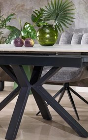 Platan bővíthető étkezőasztal fehér 140-180cm