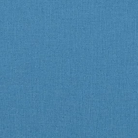 2 db melange kék szövet kerti padpárna 180 x 50 x 7 cm