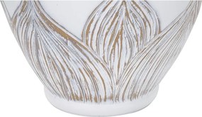 Bézs asztali lámpa textil búrával (magasság 67 cm) Atene – Mauro Ferretti