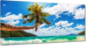 Vászonkép 120x60 Trópusok Tájkép Pálmafák
