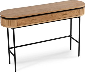 Toalettasztal bordázott kivitelben, tölgy színben BECK