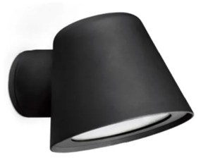 Viokef MARC fali lámpa, fekete, GU10 foglalattal, VIO-4176400