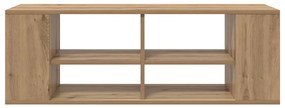 Fali TV szekrény kézműves tölgy 102 x 35 x 35 cm Faanyag